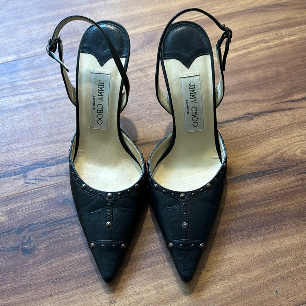 Jimmy Choo Black Heels Size 37